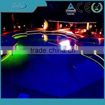 Swimming pool light decoration side glow fiber optic cable