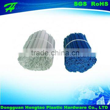 PP plastic coated dual core nose wire for disposable surgical face mask