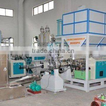 Plastic recycling machine