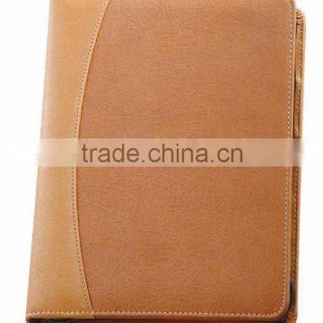 ZJ-P-012081 New Style PU Zipper Portfolio