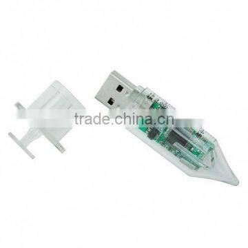 2014 new product wholesale rocket shape usb flash drive free samples made in china