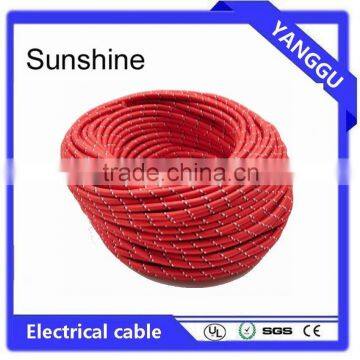 thermal resistance wire high flexible silicone cable household electrical wiring