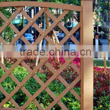 non fiding wpc plastic wooden fence