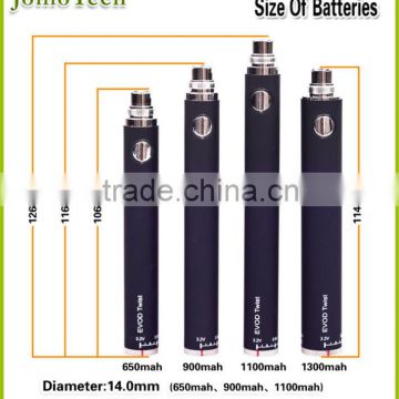 2014 Wholesale Evod Twist Battery,Variable Voltage Evod Twist