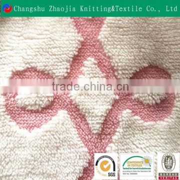 Cation jacquard flannel fabric manufacturer Oeko-Tex Standard 100 certificatedZJ083