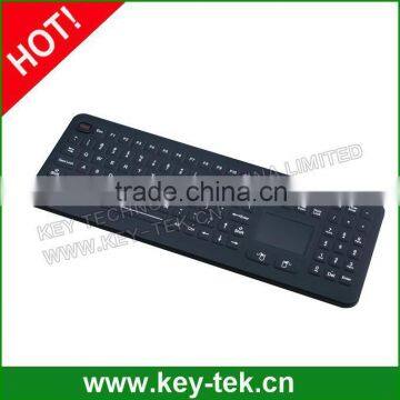 Excellent tactile feeling silicone backlit keyboard for hospital