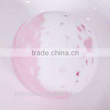 Mendior Stawberry Cherry bubble bath bombs /Fizzer mixed color essence oil bath salt bubble OEM 30 g to 200 g