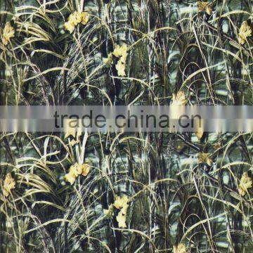 New Arrival Dazzle Graphic Forest Camo Hydrographic Film No.MA-130-1 Withered Grass Camouflage Water Transfer Printing Film photo-2