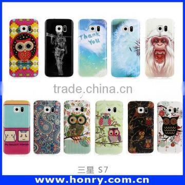 DIY 3D Pattern Case Cover PV Oil Painted Gloss Case for Samsung S7 Case Cover photo-5