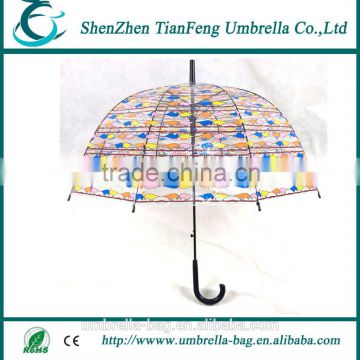 High quality Chinese rain umbrella promotional cheap bird POE umbrella