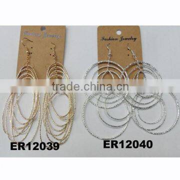 Fashion Women Metal Dangling Daily Wear Earrings Wholesale China Factory photo-6