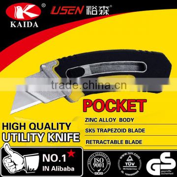 Heavy Duty Retractable Blade Pocket Utility Knife