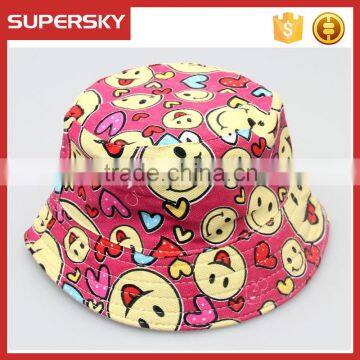 A-1571 Personalized Baby Outdoor Hat Children Fisherman Style Bucket Hat Baby Bucket Sun Cap