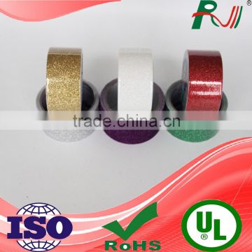 Sticky wholesale custom shiny glitter tape