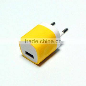 New Fashion 5v 1A 1 USB travel charger new design model