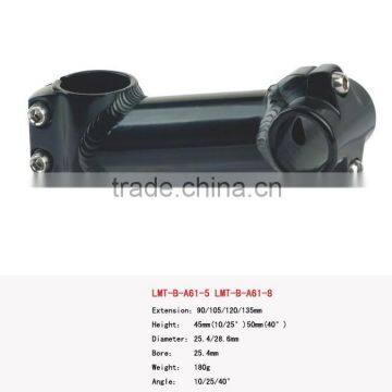 aluminum alloy bike handlebar stem for MTB and road bike