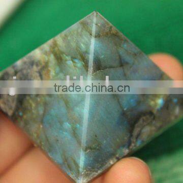 Natural Rock Labradorite Pyramid