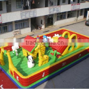 china inflatable bouncy caslte for kids, inflatable funny city