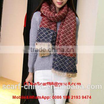 Wholesale Wool Fringed Scarf photo-2