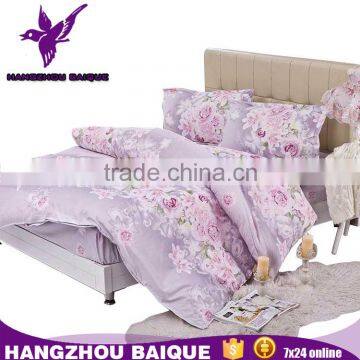 Factory Manufacture 100% Polyester Fitted Sheet Bed Set