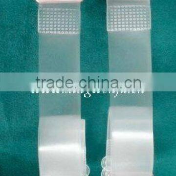 Clear bra strap