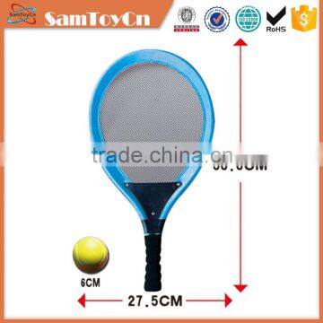 Hot sale kids tennis toy funny plastic racket with ball