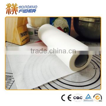 Disposable spunlace nonwoven push clean wipe