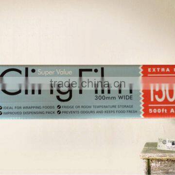 food grade PE cling film roll