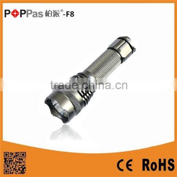 POPPAS F8 2014 New Using 26650 or 18650 Lithium Battery Led Torch Long Distance