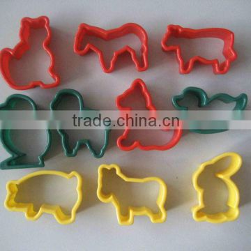 plastic animal cookie cutter,PP cookie cutter