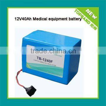 12V 40AH batteries with lifepo4 and graphite material (2000times)