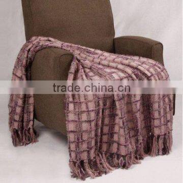 Chenille Polyester Throw