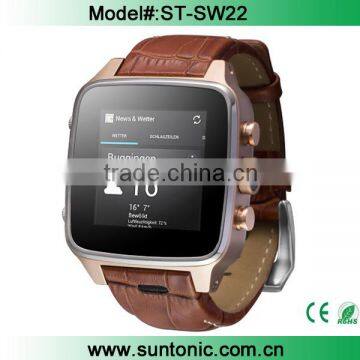 Touch screen gsm android smart watch, 3G android smartwatch, phone calling support android watch