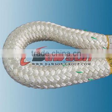 high quality cheap double braided polyester rope for marine made in china