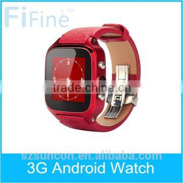 Fifine New Products 2015 Cheap W9 Smart Watch,W9 Smart T3G Telephone Watch Wrist WIFI For Android Ios Phone photo-3