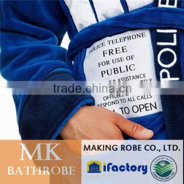 Doctort Who-Tardis Personalized Fleece Bathrobe photo-5