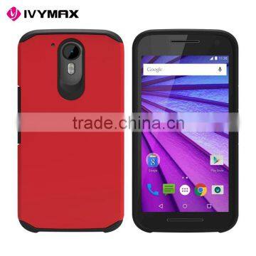 Cheap New Product for MOTO G4 Slim Armor Combo Case photo-3