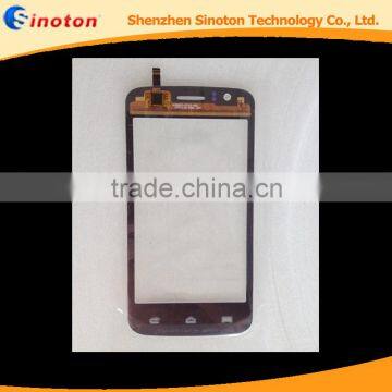 Original Explay Atom Capactive Wholesale Touch screen Digitizer front glass replacement white color