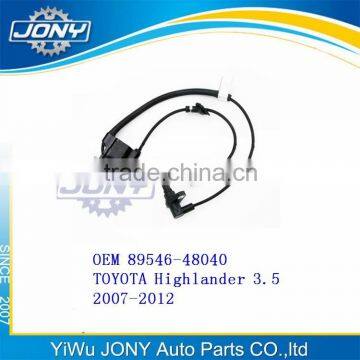 Rear left wheel speed sensor ABS sensor 2007-2012 TOYOTA Highlander 3.5 OEM 89546-48040