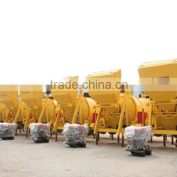 diesel type concrete mixer machine JZR500 for sale, good after service concrete mixer machne