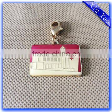 Promotion high quality gold custom metal key tag