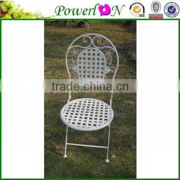 Popular Unique New Metal Fashion Garden Chair Outdoor Furniture For Patio Park