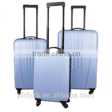 ABS/PC luggage trolley with Retractable Wheels,Sympathy Durable travel trolley luggage ,Cheap and New Design luggage