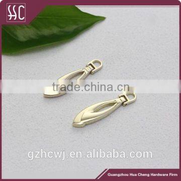 customized metal zipper puller for bag and clothing