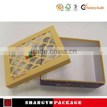 Youth Popular Cool Design Folding Display Card Paper B,rectangle Design Jewellery Gift Box ,cool Designed Visible Hat Paper Box
