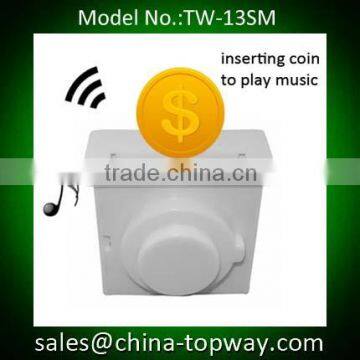 Inserting coin sound module for money bank