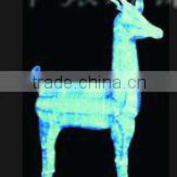 2013 commercial pubilc decoration 3D LED Christmas sculpture motif light (3D deer)