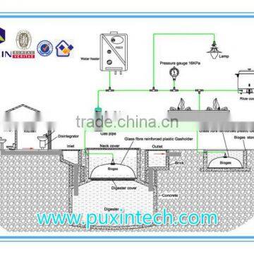 New Small Biogas Plant to Generate Electricity