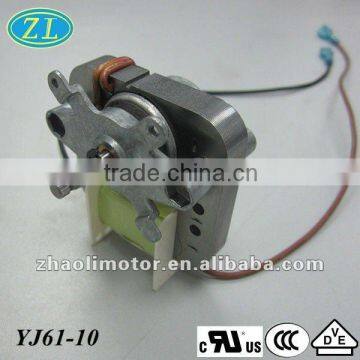 Small electric motors Ac motor low rpm Fan motor Shaded pole motor YJ61-10: high quality motor manufacturer UL VDE CE CUL CCC
