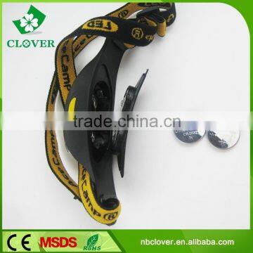 OEM Available ABS Material 3 Modes High Power Headlamp 3 LED 50 Lumens Headlight Led photo-5